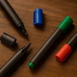 Caneta Marca- texto  tinta atóxica Personalizada 